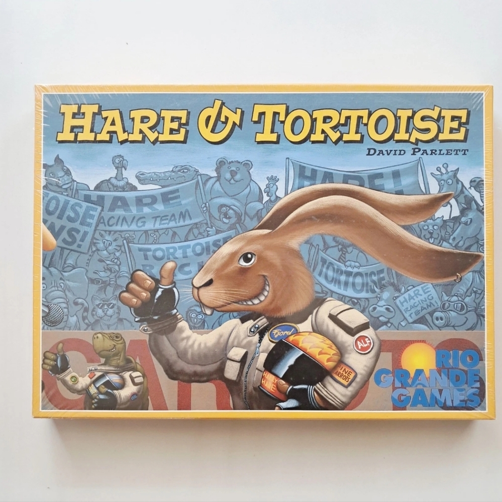 Hare & Tortoise Rio Grande Board Game by David Parlett